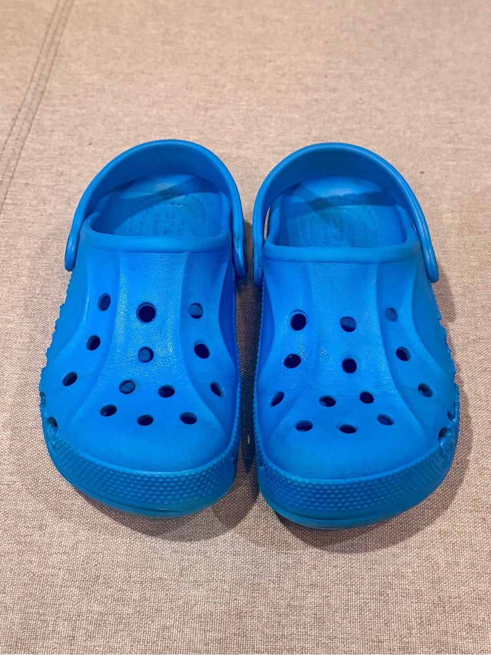 Crocs Kids Classic Slip-On Clog Shoes in Blue, Little Kids Size 13